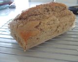 A picture of step 6 of Easy Matcha Green Tea Pound Cake with Pancake Mix and Okara.