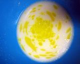 A picture of step 1 of LuBella's Pizza Dough.