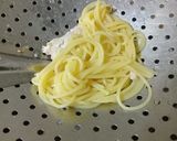 Foto langkah ke 1 dari resep Spageti SJaLur (susu keju ayam telur).
