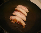 A picture of step 7 of Pork Wraps with Umeboshi and Cabbage.
