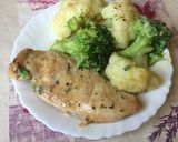 Csőben sült karfiol-brokkoli, csirkemellel recept fázis 6 fotója