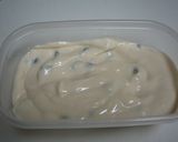 A picture of step 3 of Light Rum Raisin Tofu Ice Cream.