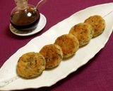 A picture of step 6 of Light and Chewy Hanpen Fritters.