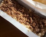 A picture of step 10 of Apple Crumble Cake.