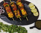 A picture of step 4 of Paneer Tikka.