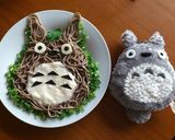 A picture of step 8 of Chilled Totoro Soba Noodles with Grated Yam.
