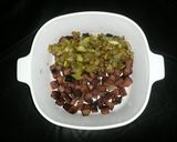 A picture of step 7 of Ham noodle bake.