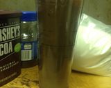 A picture of step 1 of Poor Man's Iced Coffee.