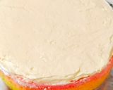 Foto langkah ke 7 dari resep Rainbow Cake Ekonomis.