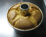 A picture of step 12 of Basic Plain Chiffon Cake.