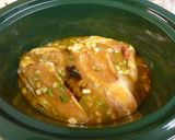 A picture of step 2 of Crock Pot Honey Mustard Pulled BBQ Chicken.