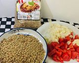 Foto del paso 1 de la receta: Lentejas de Lunes Con Vegetales Rápida y Económica! 👌🌿