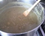 A picture of step 4 of Sig's German Pea Soup.