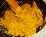A picture of step 3 of Drained Yogurt Kabocha Cheesecake.