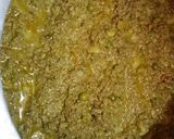 A picture of step 17 of Sohanjna alu matar(Indian horseradish with potato and peas).