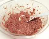 A picture of step 1 of Rich, Juicy Gyoza with Mixed Mince.
