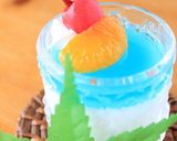 A picture of step 7 of Cheery Milky Way Jello for Tanabata.