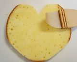 A picture of step 7 of Heart-Shaped Decorated Cake.