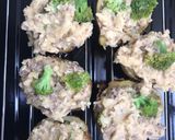 Foto langkah ke 3 dari resep Baked Potato Broccoli with cheese.