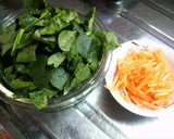 A picture of step 4 of Easy Spinach with Tofu Dressing.