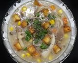 Hình bước làm 1 của món Cháo chay