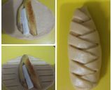 Foto langkah ke 6 dari resep Roti isi pisang (tanpa whipped cream).