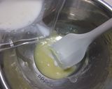 A picture of step 9 of Le Fraisier Style White Chocolate Cake.