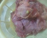 A picture of step 2 of Beef ke pasande.