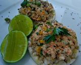 Foto del paso 4 de la receta: Vegetales con salsa mostaneza tipo rancho!