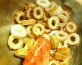A picture of step 1 of Chikuwa and Avocado Tossed in Spicy Mayonnaise.