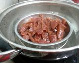 A picture of step 1 of Chinese Sausage And Sun Dried Tomato Pizza Bread.