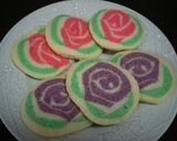 A picture of step 20 of A Bouquet of Rose Flower Cookies for Mother's Day.