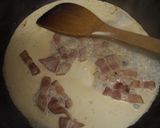 A picture of step 4 of Rich and Creamy Carbonara.