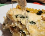 A picture of step 6 of Creamy Turkey and Spinach Lasagna.