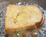 A picture of step 6 of Breadbhajia# challenge.