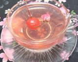 A picture of step 3 of For Cherry Blossom Viewing Bento Sakura Wine Jello.