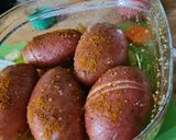 Grill csirkemell őszi mártásban és hasselback krumplival recept fázis 2 fotója