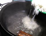 A picture of step 3 of Arroz con Leche.