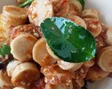 Foto langkah ke 6 dari resep Telur bulat dan sosis ayam balado.