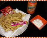 A picture of step 1 of #French_Fries !!🍟 #RamadanKiTayari.