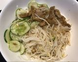 Hình bước làm 5 của món Bún thịt xào sả