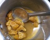 A picture of step 3 of Oats laddu.