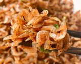 Hình bước làm 1 của món Bò Bía
