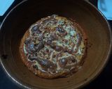 Foto del paso 3 de la receta: Pastel de tortilla de frijoles con chiles dorado, epazote y queso las Correa