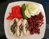 Foto del paso 6 de la receta: Pollo relleno de crema de espinaca