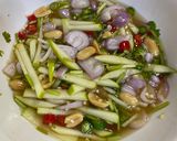 รูปขั้นตอนการทำที่ 5 ของ ยำไก่ฟู