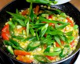 Foto langkah ke 7 dari resep Tumis ikan peda pete jagung.
