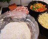 Pas rețetă Pizza mixtă (o gustare la pachet grozavă) 1 fotografie