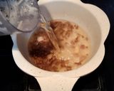 Foto langkah ke 3 dari resep Bubur Daging Kaldu Sapi (MPASI Bayi 6 Bln+).