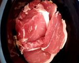 A picture of step 3 of My Slow Cook Gammon in Apple and Cider Vinegar 🧡#Mainmeal.